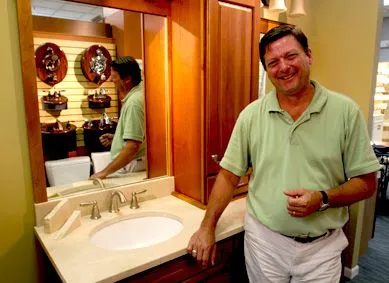 John Ashton, owner of Baths Plus inc.